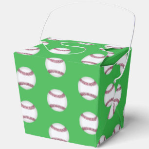 Baseball Party Treat Favor Box