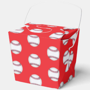 Baseball Party Treat Favor Box