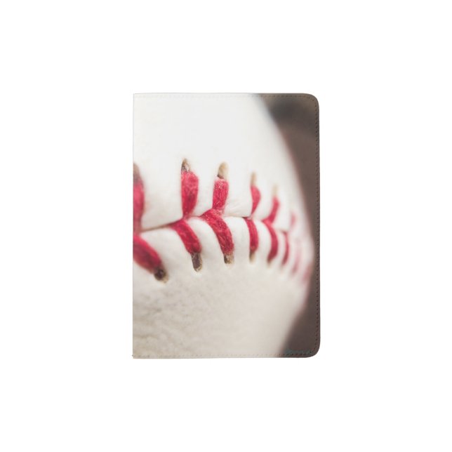 baseball passport holder (Front)