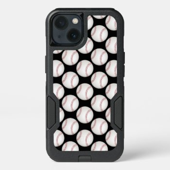 Baseball Pattern | Cool Sport Gifts Iphone 13 Case by BestCases4u at Zazzle