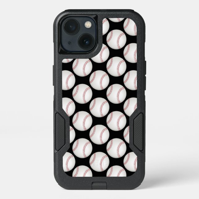 Baseball Pattern | Cool Sport Gifts Otterbox iPhone Case (Back)