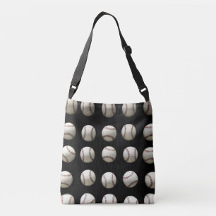Baseball Pattern Crossbody Bag