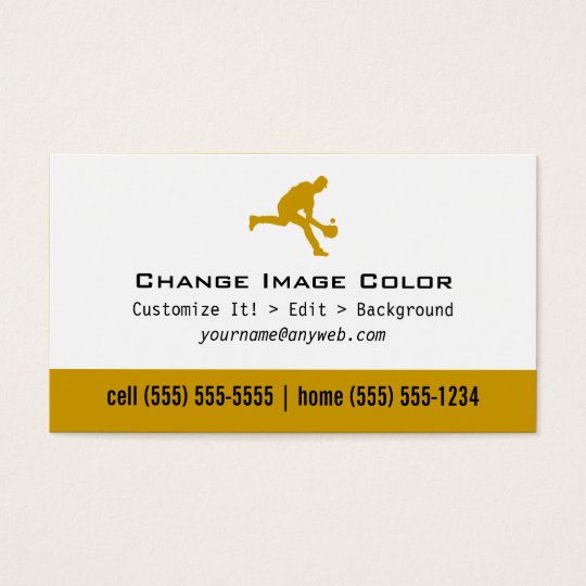 Baseball - Personal Business Card