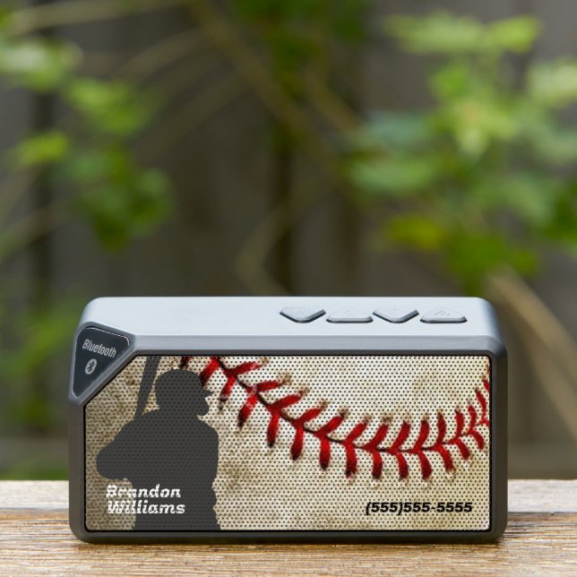 Baseball Personalized  Bluetooth Speaker (Insitu(Outdoor))
