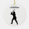 Baseball Personalized Christmas Ornament