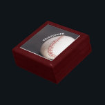 Baseball Personalized Gift Box<br><div class="desc">For those who love baseball - whether playing or being a spectator watching,  this gift is perfect to send for any ocassion.</div>