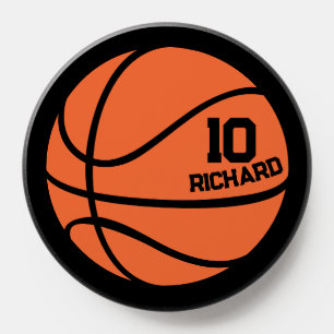 Baseball Personalized Name and Number Gift PopSocket