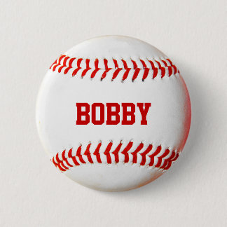 Baseball Personalized Pinback Button