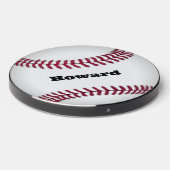 Baseball Personalized Wireless Charger (Front 2)