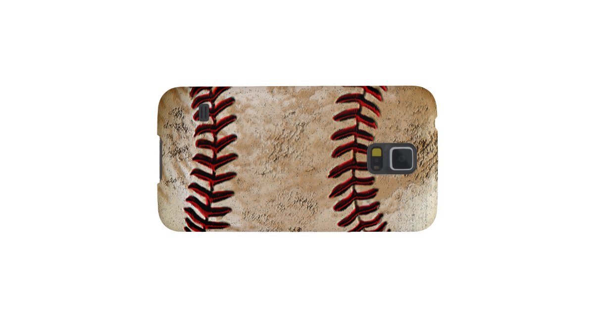 Baseball Phone Cases Rustic Old Baseball Galaxy S5