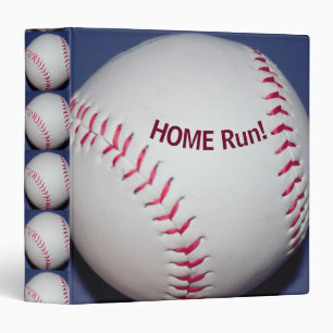 Baseball Photo 3 Ring Binder