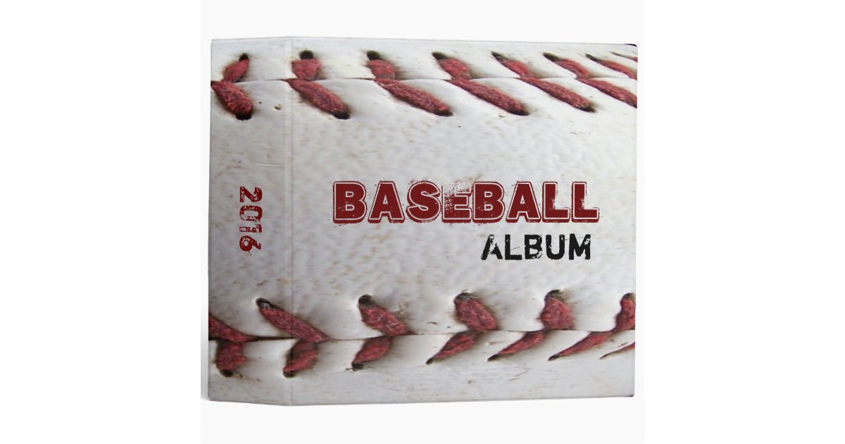 BASEBALL Photo Album Binder Zazzle