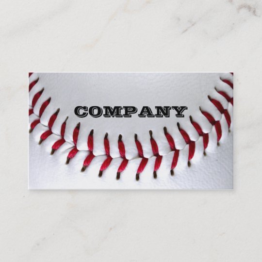 Baseball Photo Business Cards | Zazzle.com