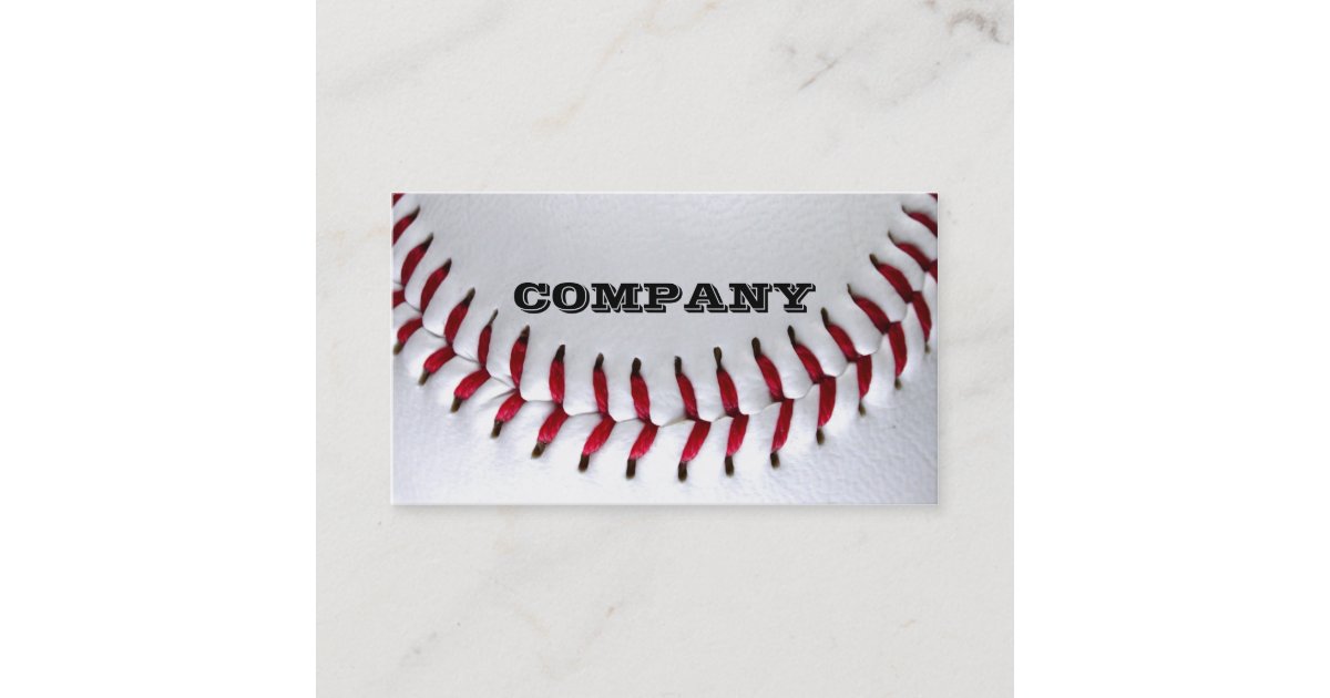 Baseball Photo Business Cards | Zazzle