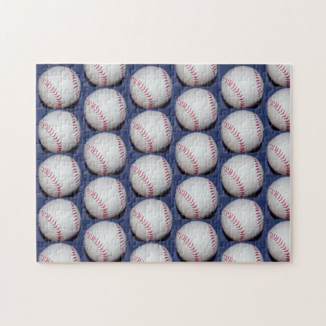 Baseball Photo Jigsaw Puzzle (Horizontal)