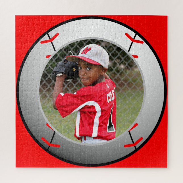 Baseball Photo Sport Frustrating Jigsaw Puzzle (Vertical)