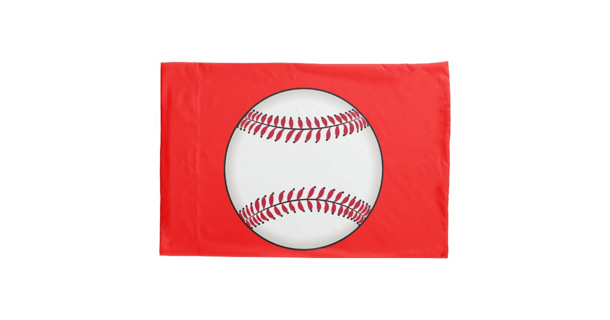 Baseball Pillow Case