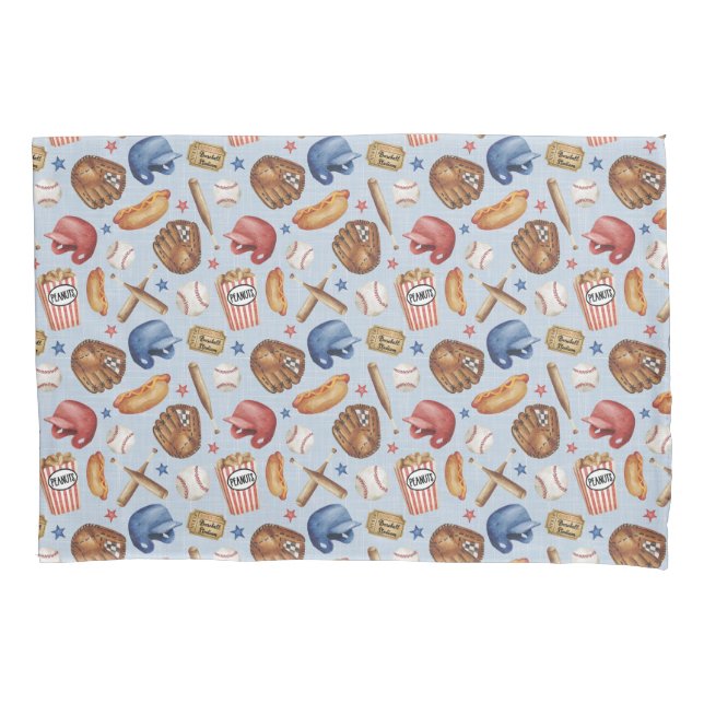 Baseball  pillow case (Front)