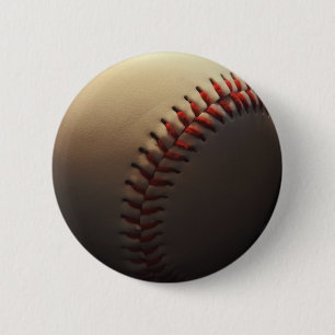 Baseball Pinback Button