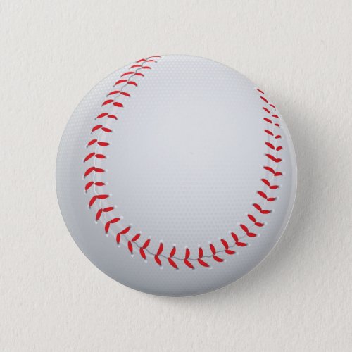 Baseball Pinback Button