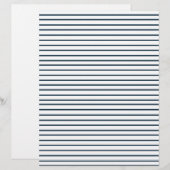 Baseball Pinstripe Envelope Liner (Front/Back)