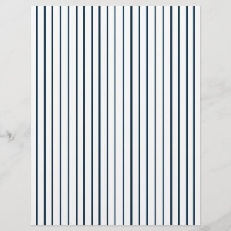 Baseball Pinstripe Striped Envelope Liner