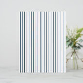 Baseball Pinstripe Striped Envelope Liner (Standing Front)