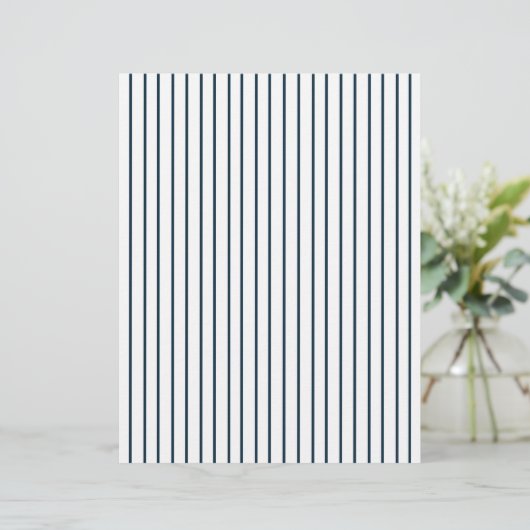 Baseball Pinstripe Striped Envelope Liner (Standing Front)