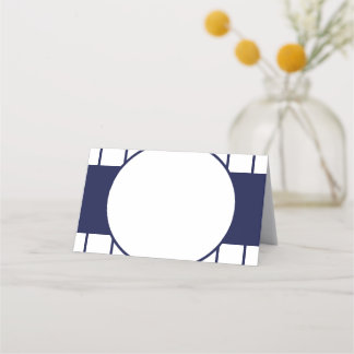 Baseball Pinstripes Place Cards