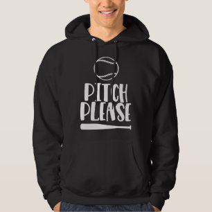 Baseball Pitch Please Pitches Baseball Game 3 Hoodie