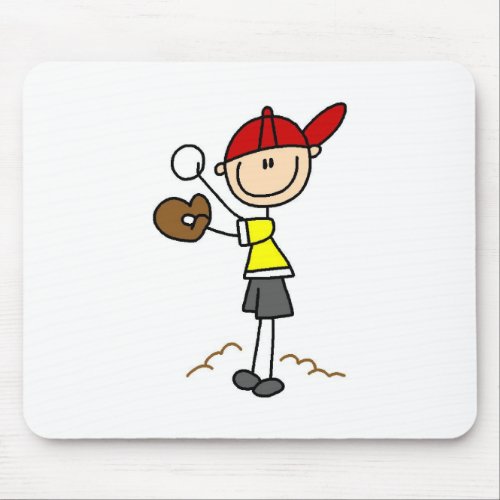 Baseball Pitcher Mousepad