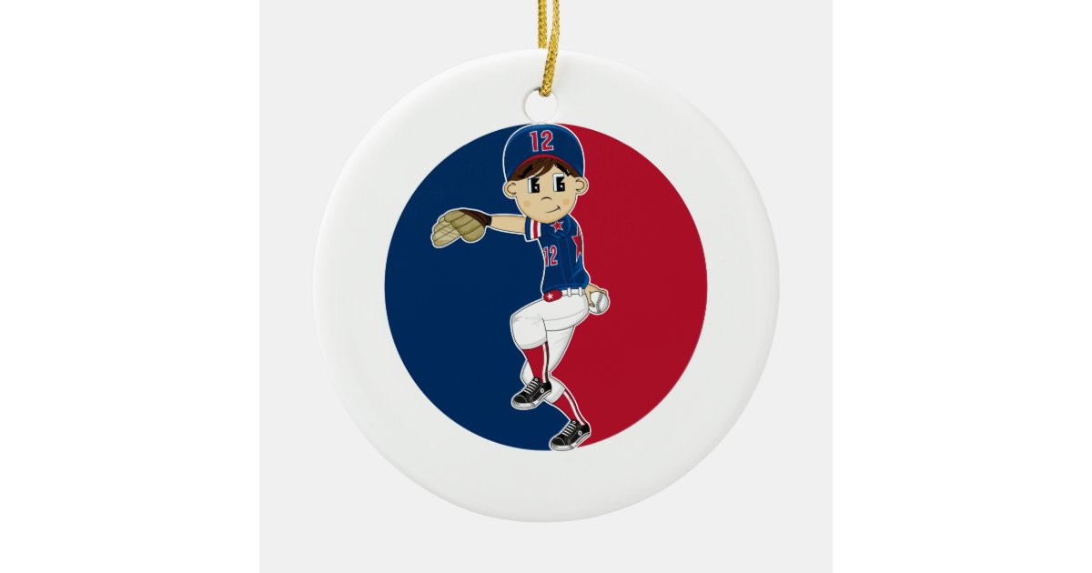 Baseball Pitcher Ornament Zazzle
