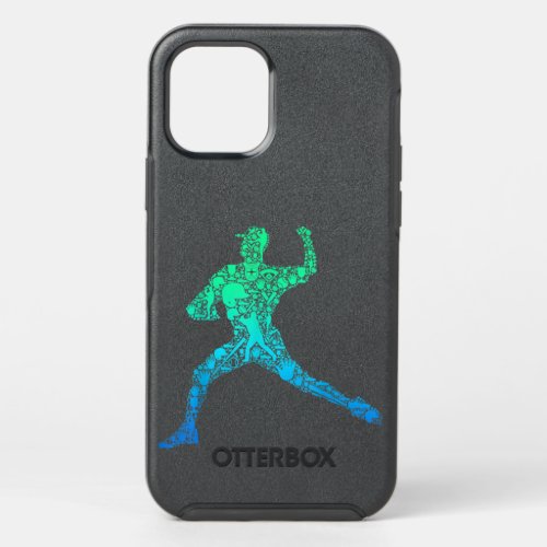 Baseball Pitcher Player Youth Men Kids Boys T_Shir OtterBox Symmetry iPhone 12 Pro Case