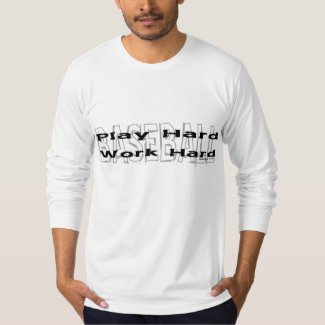 Baseball - Play Hard/Work Hard Shirt