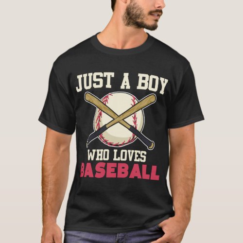 Baseball Player American Sport Baseball Fan Baseba T_Shirt