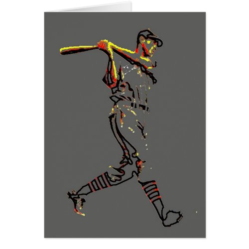 Baseball Player Artwork