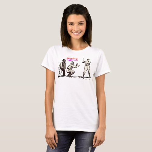 Baseball Player at Bat T_Shirt