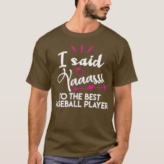 Baseball Player Bachelorette Hen Night T-Shirt