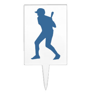 BASEBALL PLAYER CAKE TOPPER