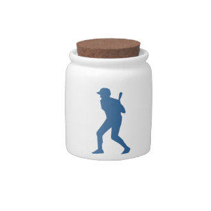 BASEBALL PLAYER CANDY JAR
