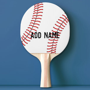 Baseball Player Coach - Bold Modern Drawing Ping Pong Paddle