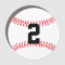 Baseball Player Custom Number or Text