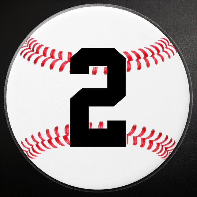 Baseball Player Custom Number or Text Personalized PopSocket (Creator Uploaded)