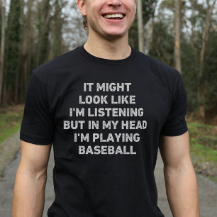 Baseball Player Funny T-Shirt