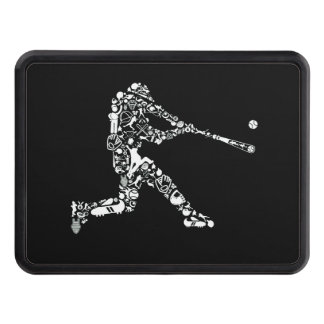 Baseball Player Hitch Cover