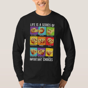 Baseball Player Life Is A Series of Important Choi T-Shirt