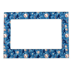 Baseball Player Magnetic Frame
