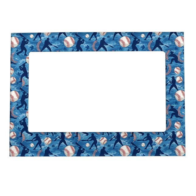 Baseball Player Magnetic Frame (Front)