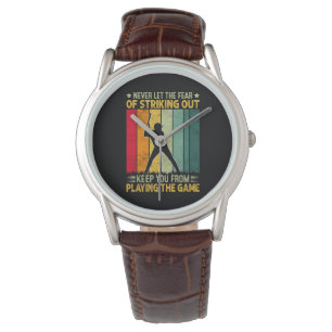 Baseball Player Motivation Watch