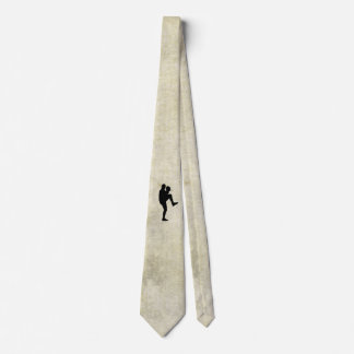 Baseball Player Pitcher Tie